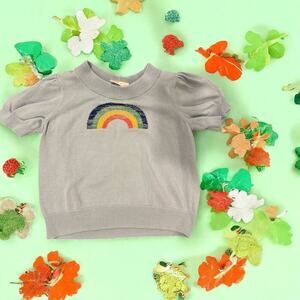 Girls St. Patty's Day Hanna Anderson Lucky Rainbow Top